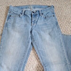 Old Navy Women's Light Blue Straight Leg Jeans